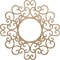Ekena Millwork Reims Wood Fretwork Pierced Ceiling Medallion, Red Oak, 24"OD x 9 1/8"ID x 3/8"T CMWP24X24X0375RERO - alternate 1